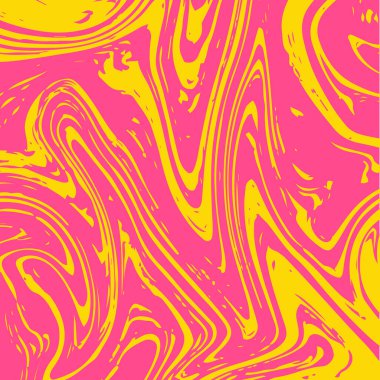 Pembe Mermer Döşeme Vektör Meydanı Mürekkep Yıkama Arkaplanı. Sıvı Boyalı Suminagashi Modern Dondurma Şablonu, Kozmetik Reklamları, Şirket Kimliği. Hippi Taş Mermer Doku, Parlak Boya Sıçratma