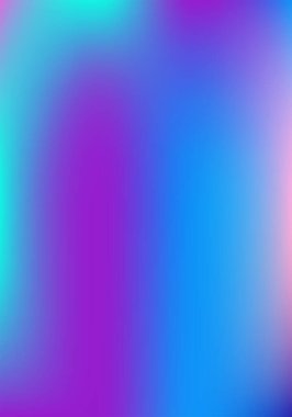 Mor, Pembe, Turkuaz, Mavi Dereceli Parlak Vektör Arkaplanı. Floresan Gradyan Üst Kapağı Odaklanmamış Canlı Kapak. Rüya gibi Neon Parlak Duvar Kağıdı. Dikey A4 Harfi Değişik Gradyan Örtüsü.