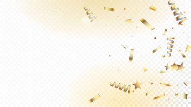 Modern Noel Konfeti İzole Davet Planı. Havalı Rich VIP Noeli, Yeni Yıl, Doğum günü Partisi Tatil Şablonu. Yatay Sihirli Gece Gökyüzü Arkaplanı. Noel Konfetisi İzole Edildi