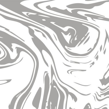 Gri Mermer Doku Vektör Kare Sıvı Mürekkep Arkaplanı. Sıvı Boyalı Suminagashi Modern Davetiye Kağıtları, Afişler, Şirket Kimliği. Klasik Taş Mermer Doku, Solan Boya Sıçratma