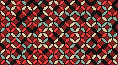 Yaşam Tohumu Kusursuz Vektör dokusu. Kutsal Geometri Tasarımı. Yoga, Sağlık Hizmetleri, Spor Kıyafeti Kumaş Tasarımı. Yaşam Çemberlerinin Geometrik Çiçeği. Klasik Moda Yazdırma. Kutsal Geometri Arındırması Yuvarlak