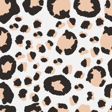Modern kumaş dokusu, Vahşi Kürk Tekrarı deseni. Zarif Çita Vahşi Yaşam Leopar İzi. Leopar İzi Kusursuz Vektör Tasarımı. Moda Hayvan Derisi Modeli. Çita Tekstil Arkaplanı.