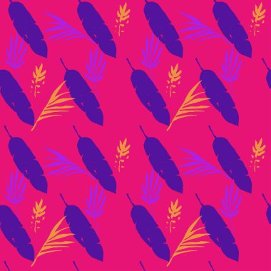 Trend Tropikal Vektör Kusursuz Düzen. Tüylü Muz Yaprakları Canavarımsı Karahindiba Tropikal Kusursuz Desen. Çiçek Özgeçmişi 'ni çiz. Güzel Erkek Gömlekli Kadın Elbisesi dokusu. Güzel Yaz Tekstili.