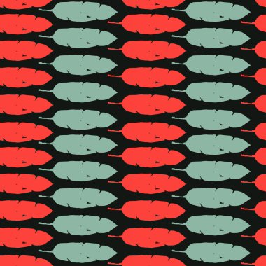 Süper Tropikal Vektör Kusursuz Düzen. Güzel yaz modası. Güzel Erkek Gömlekli Kadın Elbisesi dokusu. Monstera Feather Banana Yaprakları Karahindiba Tropikal Kusursuz Desen. Boyalı Çiçek Arkaplanı.