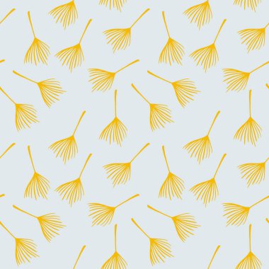 Modern Tropikal Vektör Kusursuz Düzen. Tüylü Muz Yaprakları Canavarımsı Karahindiba Tropikal Kusursuz Desen. Çiçek Özgeçmişi 'ni çiz. Şık Yaz Moda. Güzel Erkek Gömlekli Kadın Elbisesi.