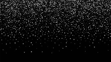 VIP Altın, Gümüş Parıltı, Parıltı, Gradient Stars Confetti. Parıldayan Kış Çekirdekleri. Altın, Gümüş Zengini Uçan Yıldızlar Konfeti. Pahalı Yeni Yıl Dekorasyon Vektör Arkaplanı.