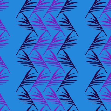 Hipster Tropikal Vektör Kusursuz Düzen. Muz Yaprakları Canavarımsı Karahindiba Tüylü Tropikal Kusursuz Desen. Boyalı Çiçek Arkaplanı. Güzel yaz modası. Güzel Erkek Gömlekli Kadın Elbisesi.