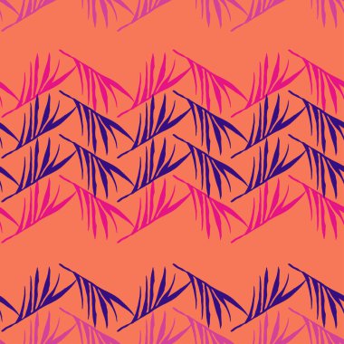 Süper Tropikal Vektör Kusursuz Düzen. Çiçek Özgeçmişi 'ni çiz. Muz Yaprakları Tüylü Karahindiba Canavarı Tropikal Kusursuz Desen. Zarif Erkek Gömlekli Kadın Elbisesi dokusu. Şık Yaz Tekstili.