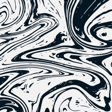 Gri Mermer Doku, Funky Square Mürekkep Yıkama Arkaplanı. Sıvı Boyalı Suminagashi Davetiye Kartları, Afişler, Kurumsal Kimlik Modeli. Retro Taş Mermer Doku, Soluk Boya Sıçratma