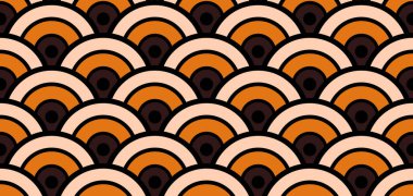 Bohem Geometrik Asya baskısı. Zengin VIP Japon Kıyafetleri Tasarımı. Kusursuz Çin Dalga Şablonu. Lüks Japon Dalgası Samless Deseni. Zarif Kimono, Shibori Wabi Sabi Ikat Kravat Suyu.