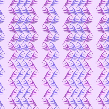 Süper Tropikal Vektör Kusursuz Düzen. Çiçek Özgeçmişi 'ni çiz. Güzel Erkek Gömlekli Kadın Elbisesi dokusu. Şık Yaz Moda. Karahindiba Muzu Tüylü Canavar Yaprakları Tropikal Kusursuz Desen.