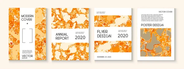 Τοπογραφικό Υγρό Χρώμα Κάλυμμα Διάνυσμα Σύγχρονη Ημέρα Οικολογίας Αφίσα Σχεδιασμός — Διανυσματικό Αρχείο