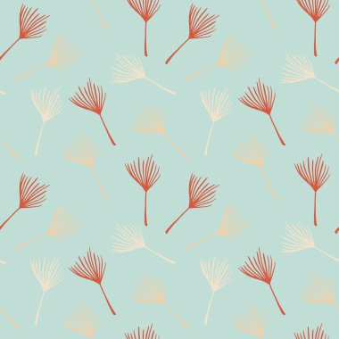 Trend Tropikal Vektör Kusursuz Düzen. Tüylü Karahindiba Canavarı Muz Tropikal Kusursuz Şekil Yapıyor. Şık Yaz Moda. Zarif Erkek Gömlekli Kadın Elbisesi dokusu. Çiz Çiçek Arkaplanı.