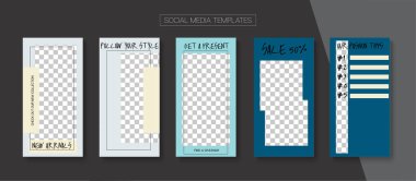 Modern Hikayeler Vektör Arkaplanı. Blogger Basit Tasarım, Sosyal Medya Şablonu. Çevrimiçi Dükkan Grafik Adresi. Hippi Satışı, Yeni Gelen Hikaye Düzeni. Sosyal Medya Hikayeleri Basit Ayarları