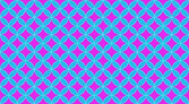 Yaşam Tohumu Kusursuz Vektör Deseni. Yoga, sağlık hizmeti, fitness takımı tekstil dokusu. Yaşam Çemberlerinin Geometrik Çiçeği. Kutsal Geometri Tasarımı. Klasik Moda Yazdırma. Kutsal Geometri Arındırması Yuvarlak