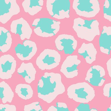 Zarif Çita Vahşi Yaşam Leopar İzi. Modern kumaş dokusu, Vahşi Kürk Tekrarı deseni. Zengin VIP Hayvan Derisi Modeli. Leopar İzi Kusursuz Vektör Tasarımı. Çita Tekstil Arkaplanı.