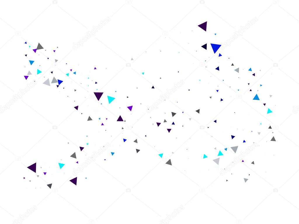 Triangle Explosion Confetti. Exploded Star Border. Textured Data Particles Burst. Triangles Blast Falling Confetti. Moving Broken Elements. Exploded Star Shatter. Broken Glass Explosive Effect.