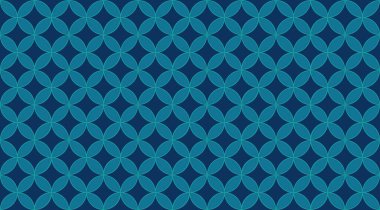 Yaşam Tohumu Kusursuz Vektör dokusu. Kutsal Geometri Tasarımı. Yaşam Çemberlerinin Geometrik Çiçeği. Yoga, sağlık hizmeti, fitness kıyafeti kumaş deseni. Klasik Moda Yazdırma. Kutsal Geometri Arındırması Yuvarlak