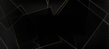 Altın Çizgili Siyah İş Kağıdı. Yılbaşı Kareleri Sınırı. Royal Premium Geo Posteri. Üç boyutlu Soyut Çokgen Köpüklü Kapak. Altın zengini VIP Alçak Poli Sancak. Altın Lüks Kristal Kart.