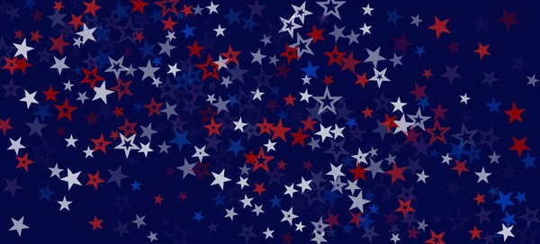National American Stars Vector Background Inglés Usa Independence Labor President — Archivo Imágenes Vectoriales
