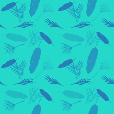 Modern Tropikal Vektör Kusursuz Düzen. Doodle Çiçek Geçmişi. Zarif Erkek Gömlekli Kadın Elbisesi dokusu. Karahindiba Muzu Yaprakları Tüylü Canavar Tropikal Kusursuz Desen. Güzel Yaz Tekstili.