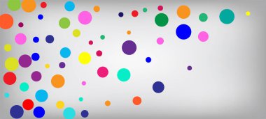 Gökkuşağı Konfeti Hippi Vektör Duvar Kağıdı. Noel, Yeni Yıl, Doğum günü Sihirli Madalyası. Düşen Parıltı Çemberi. Bayram Kutlaması Gökkuşağı Konfeti Düşüşü. Karnaval Basit Çelenk.