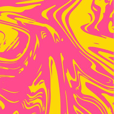 Pembe Mermer Doku Vektör Meydanı Suluboya Arkaplanı. Sıvı Boyalı Suminagashi Modern Dondurma Şablonu, Kozmetik Reklamları, Taş Granit Tasarımı. Kaliteli Taş Mermer Doku, Parlak Boya Dökümlü