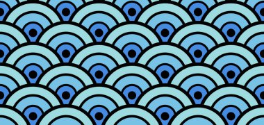 Cazibeli Kimono, Shibori Tie Dye Ikat Wabi Sabi su dokusu. Zengin VIP Japon Dalgası Samless Destern. Geometrik Bohem Asya baskısı. Kusursuz Çin Dalga Şablonu. Birinci sınıf Japon Kıyafet Tasarımı.