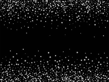 Pahalı Lüks Noel Çiçeği Vektör Geçmişi. Parlak Kış dokusu. Altın, Gümüş VIP Uçan Yıldızlar Konfeti. Zengin Altın, Gümüş Parıltı, Parıltı, Gradyan Yıldızlar Konfeti.