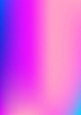 Mor, Pembe, Turkuaz, Mavi Dereceli Parlak Vektör Arkaplanı. Yaygın Gradyan Örtüsü Odaklanmamış Canlı Örtüsü. Dikey A4 Harf Kokulu Gradyan Kaplaması. Sıvı Neon Parlak Duvar Kağıdı.