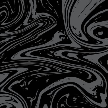 Gri Mermer Doku, Funky Square Mürekkep Yıkama Arkaplanı. Sıvı Boyalı Suminagashi Modern Düğün Davetiyesi, Flyers, Şirket Kimliği Şablonu. Klasik Taş Mermer Doku, Solan Boya Sıçratma