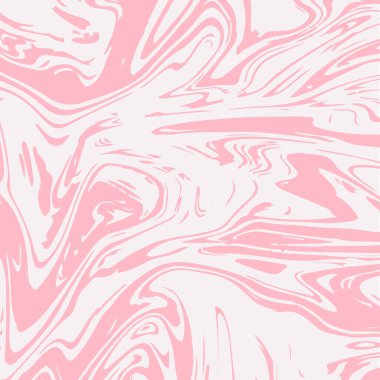 Pembe Mermer Doku Vektörü Kare Sıvı Mürekkep Arkaplanı. Sıvı Boyalı Suminagashi Modern Dondurma Şablonu, Kozmetik Reklamları, Moda Dergileri. Retro Taş Mermer Doku, Soluk Boya Sıçratma