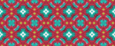 Arap suluboya desenli. Müslüman Arabesk. Pürüzlü Fırça Asyalı Teal. Geometrik El Boyalı Moda Tasarımı. Çiçek Geometrik Kadın Kış Şablonu. Suluboya Fırça Boyası.