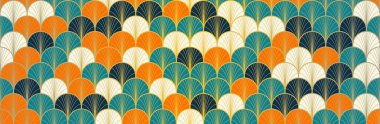 Japon Hayranı Altın Kusursuz Desen. Cazibeli Kimono Tekstil. Birinci sınıf Japon Kıyafet Tasarımı. Bohem Geometrik Asya dalga deseni. Klasik altın rengi, kusursuz Çin deseni. Geo Eğri Kabuk DokusuName