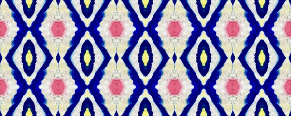 Arabique Akvarel Bezešvný Vzor Muslimská Arabesque Geometrický Ručně Malované Tkaniny — Stock fotografie