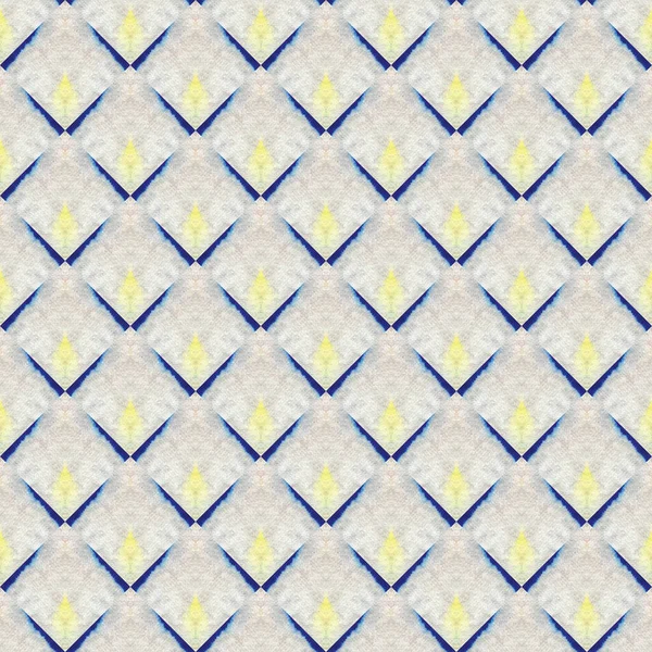 日本の水彩のシームレスなパターン 水彩ブラシペイント ラフペイントブラシオリエンタルティール 幾何学的な手描きのファッションテクスチャ 花幾何学的な男性冬のパターン — ストック写真