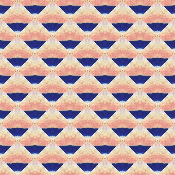 Japans Aquarel Naadloos Patroon Tie Dye Wabi Sabi Geometrische Handgeschilderde — Stockfoto