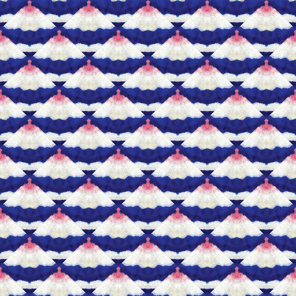 Padrão Sem Costura Aquarela Japonês Tie Dye Wabi Sabi Pincel — Fotografia de Stock