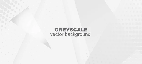Halftone Minimal Gray Vector Background Edgy Art Fond Écran Demi — Photo
