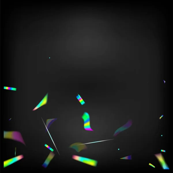 Holo Glitch Effect Rainbow Φώτα Ουράνιο Τόξο Tinsel Μπλε Μωβ — Διανυσματικό Αρχείο