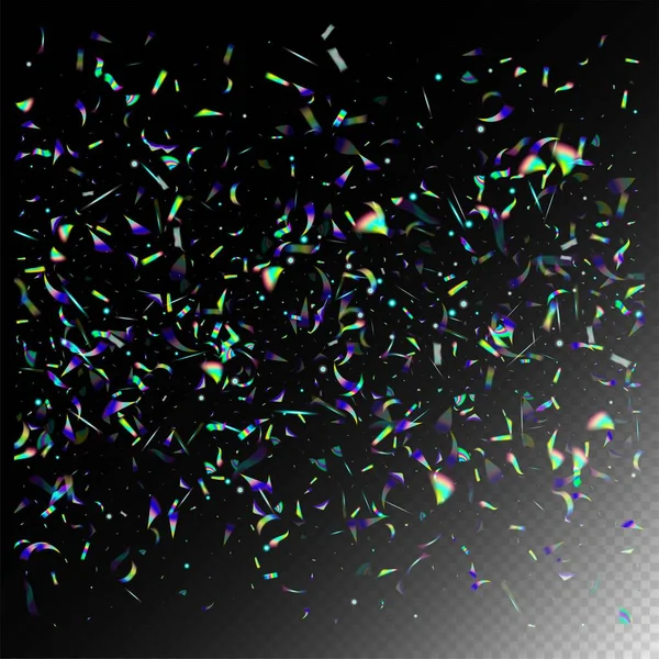 Ефект Холо Глем Rainbow Bokeh Blue Purple Green Celebration Background — стоковий вектор