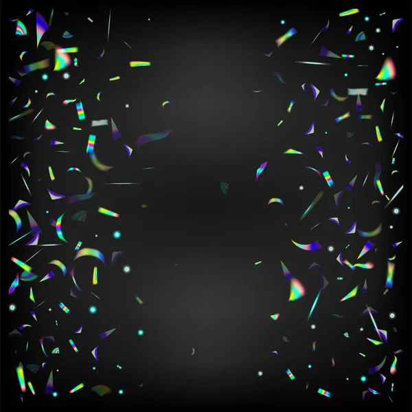 Holo Závada Efektu Rainbow Lights Blue Purple Green Celebration Background — Stockový vektor