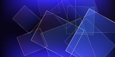 Altın çizgileri olan Blue Sky Business Banner. Yeni Yıl Kareleri Sınırı. Blue Geo Business Sparkle Arkaplanı. Koyu mavi lüks kart. Kraliyet Gümüş Geo Tasarımı. Gümüş zengini VIP Düşük Yalan Çerçevesi.