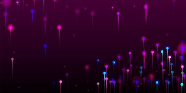 Mor Mavi Pembe Soyut Arkaplan. Ağ Bilimsel Sancak. Büyük Veri Yapay Zekası İnternet Teknolojisi Duvar Kağıdı. Neon Işığı Elementleri. Fiber Optik Sosyal Bilimler Işık İğneleri.