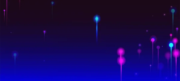 Рожево Блакитний Фіолетовий Сучасні Шпалери Яскраві Промені Світла Елементи Великі — стоковий вектор