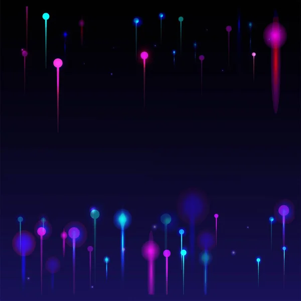 Blue Pink Purple Abstract Background Intelligence Artificielle Big Data Internet — Image vectorielle