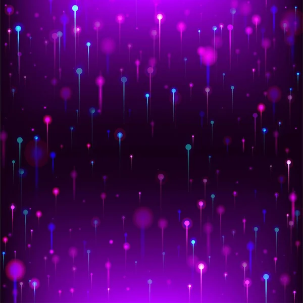 Fondo Pantalla Moderno Rosa Púrpura Azul Red Banner Científico Big — Vector de stock