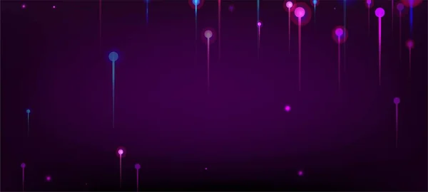 Pembe Mor Modern Duvar Kağıdı. Büyük Veri Yapay Zeka Ethernet Teknoloji Arkaplanı. Neon Light Pins elementleri. Ağ Bilimsel Sancak. Sosyal Bilimler Fiber Optik Işık İğneleri.