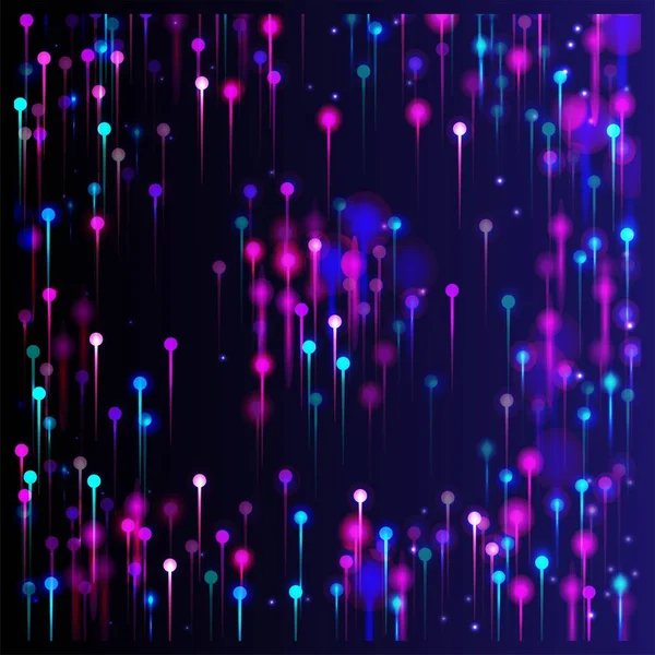 Фіолетовий Синій Рожевий Сучасний Фон Банер Мережевих Технологій Штучний Інтелект — стоковий вектор