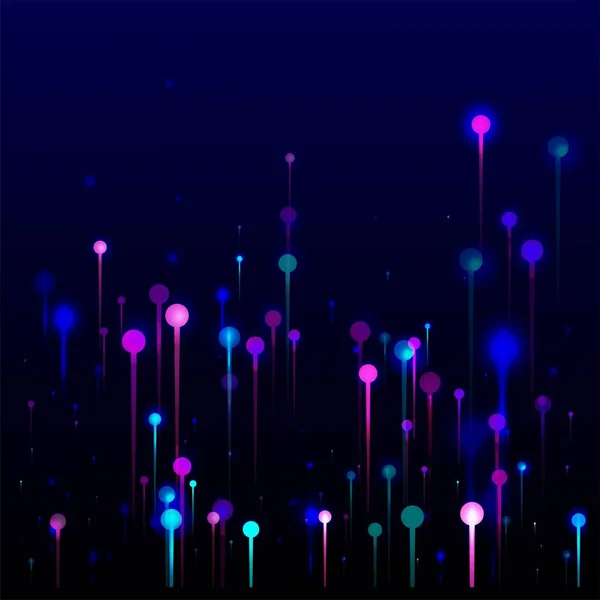 Fondo Pantalla Moderno Rosa Azul Púrpura Elementos Rayos Luz Vívidos — Vector de stock